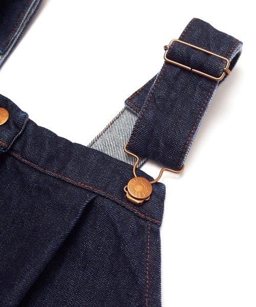 MARIE MILLER（マリー ミラー）の「Marie Miller DENIM OVERALLS (マリーミラー デニムオーバーオール)(2colors)(Women's)(MM029)（サロペット/オーバーオール・レディース・ライトグレー/インディゴブルー・S/M）」の18枚目の写真