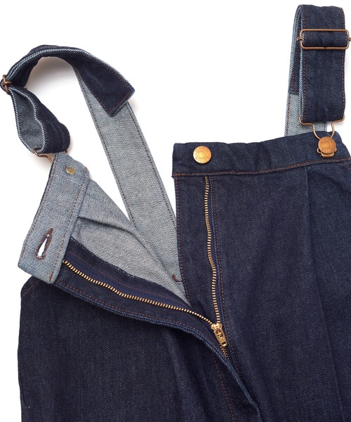 MARIE MILLER（マリー ミラー）の「Marie Miller DENIM OVERALLS (マリーミラー デニムオーバーオール)(2colors)(Women's)(MM029)（サロペット/オーバーオール・レディース・ライトグレー/インディゴブルー・S/M）」の19枚目の写真