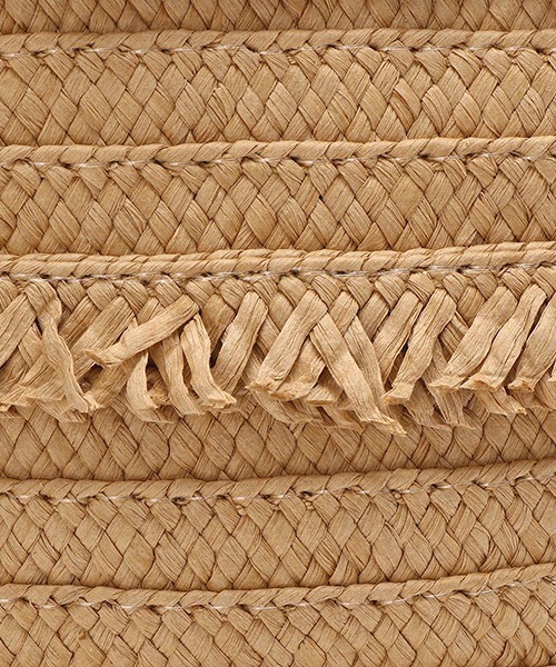 MONO　COMME CA（モノコムサ）の「べっ甲調ハンドル フリンジ かごバッグ（かごバッグ・レディース・ブラウン/ベージュ・FREE）」の14枚目の写真