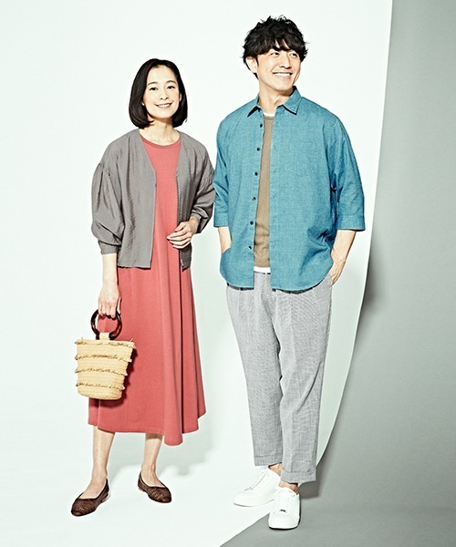 MONO　COMME CA（モノコムサ）の「べっ甲調ハンドル フリンジ かごバッグ（かごバッグ・レディース・ブラウン/ベージュ・FREE）」の4枚目の写真