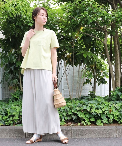 MONO　COMME CA（モノコムサ）の「べっ甲調ハンドル フリンジ かごバッグ（かごバッグ・レディース・ブラウン/ベージュ・FREE）」の19枚目の写真