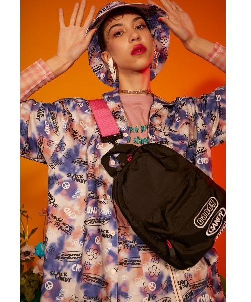 Candy Stripper（キャンディストリッパー）の「SPLENDID CANDY TIE DYE シャツ（シャツ/ブラウス・レディース・グレー/オレンジ/ブルー・2）」の3枚目の写真