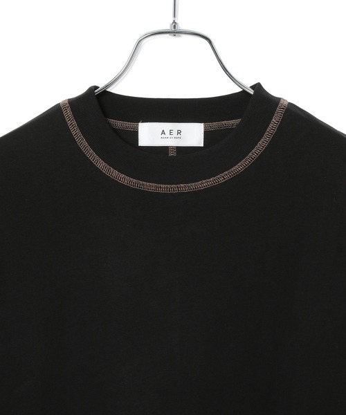 ADAM ET ROPE'（アダムエロペ）の「【WEB限定】フレアフレンチスリーブTEE（Tシャツ/カットソー・レディース・ブラック/ホワイト/グリーン系その他2/クリーム・FREE）」の19枚目の写真