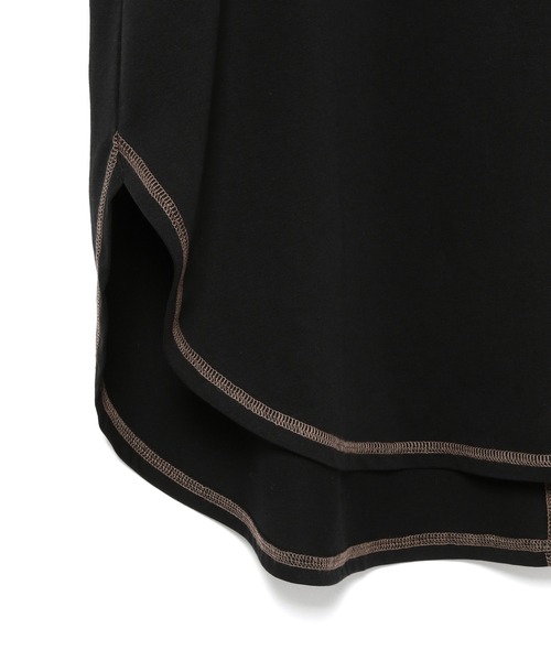 ADAM ET ROPE'（アダムエロペ）の「【WEB限定】フレアフレンチスリーブTEE（Tシャツ/カットソー・レディース・ブラック/ホワイト/グリーン系その他2/クリーム・FREE）」の22枚目の写真