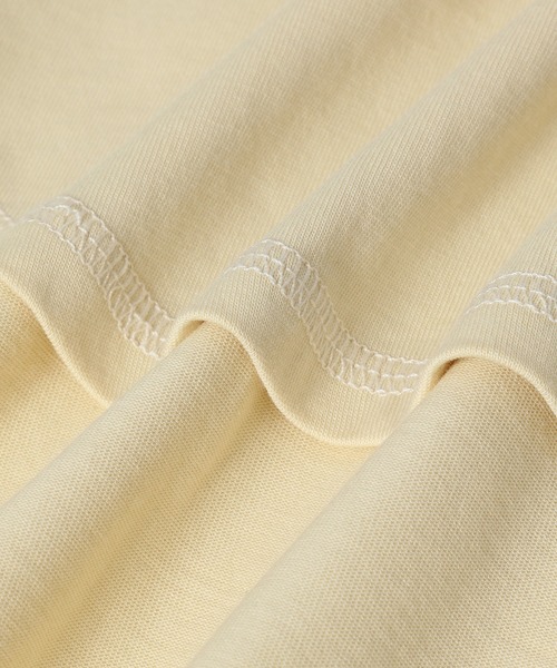 ADAM ET ROPE'（アダムエロペ）の「【WEB限定】フレアフレンチスリーブTEE（Tシャツ/カットソー・レディース・ブラック/ホワイト/グリーン系その他2/クリーム・FREE）」の8枚目の写真