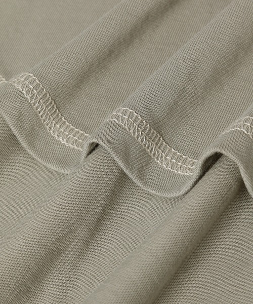 ADAM ET ROPE'（アダムエロペ）の「【WEB限定】フレアフレンチスリーブTEE（Tシャツ/カットソー・レディース・ブラック/ホワイト/グリーン系その他2/クリーム・FREE）」の9枚目の写真