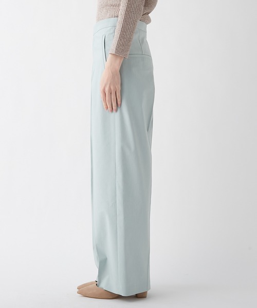 RIVE DROITE（リヴドロワ）の「リネン混センタープレスワイドパンツ（その他パンツ・レディース・ミント/パープル・FREE）」の16枚目の写真