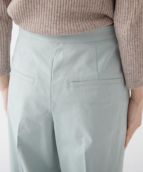 RIVE DROITE（リヴドロワ）の「リネン混センタープレスワイドパンツ（その他パンツ・レディース・ミント/パープル・FREE）」の18枚目の写真