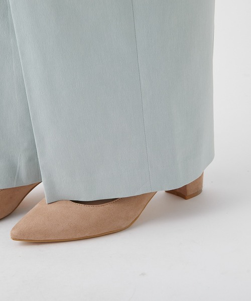 RIVE DROITE（リヴドロワ）の「リネン混センタープレスワイドパンツ（その他パンツ・レディース・ミント/パープル・FREE）」の21枚目の写真