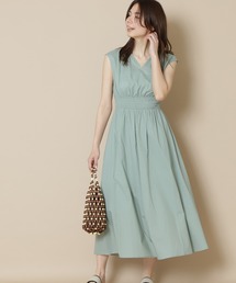 N.（N. Natural Beauty Basic） | 【S Size Line】◆ハイウエストシャーリングマキシワンピース(ワンピース)