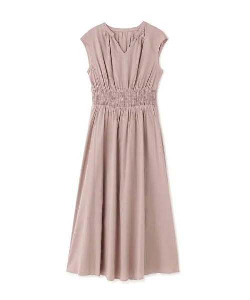 N.（N. Natural Beauty Basic）（エヌエヌナチュラルビューティーベーシック）の「【S Size Line】◆ハイウエストシャーリングマキシワンピース（ワンピース・レディース・ブラック/ネイビー/ブルー/ライトグリーン/グレイッシュベージュ・SMALL/MEDIUM）」の8枚目の写真