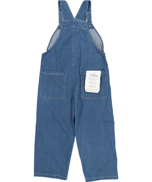 SPINNS（スピンズ）の「【ゆったりシルエット】デニムオーバーオール（サロペット/オーバーオール・メンズ・ネイビー/ブルー・M/L）」の10枚目の写真