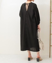 2WAYボリュームギャザーシャツワンピース