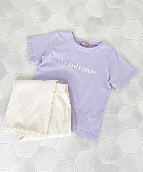 EPIMI E'PIMMY（エピミエピミー）の「【期間限定】カラフルTシャツ×裾メローリブワイドパンツ　ワンマイルSET（その他パンツ・レディース・ブラック/ブラウン/アイボリー/シルバーグレー/モカ/グレー系その他/グリーン系その他/グリーン系その他2・MEDIUM）」の2枚目の写真