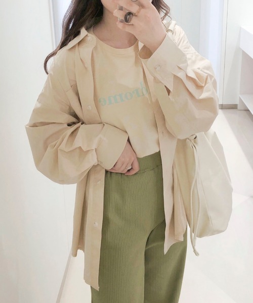 EPIMI E'PIMMY（エピミエピミー）の「【期間限定】カラフルTシャツ×裾メローリブワイドパンツ　ワンマイルSET（その他パンツ・レディース・ブラック/ブラウン/アイボリー/シルバーグレー/モカ/グレー系その他/グリーン系その他/グリーン系その他2・MEDIUM）」の8枚目の写真