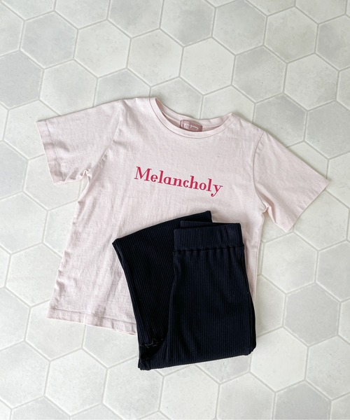 EPIMI E'PIMMY（エピミエピミー）の「【期間限定】カラフルTシャツ×裾メローリブワイドパンツ　ワンマイルSET（その他パンツ・レディース・ブラック/ブラウン/アイボリー/シルバーグレー/モカ/グレー系その他/グリーン系その他/グリーン系その他2・MEDIUM）」の9枚目の写真