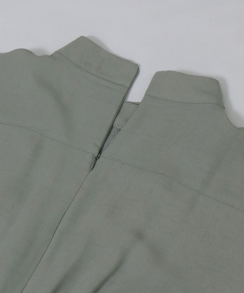 &g'aime（アンジェム）の「【&g'aime】シャツロングワンピース（ワンピース・レディース・ブラック/ライトグリーン/グレイッシュベージュ/テラコッタ・FREE）」の13枚目の写真