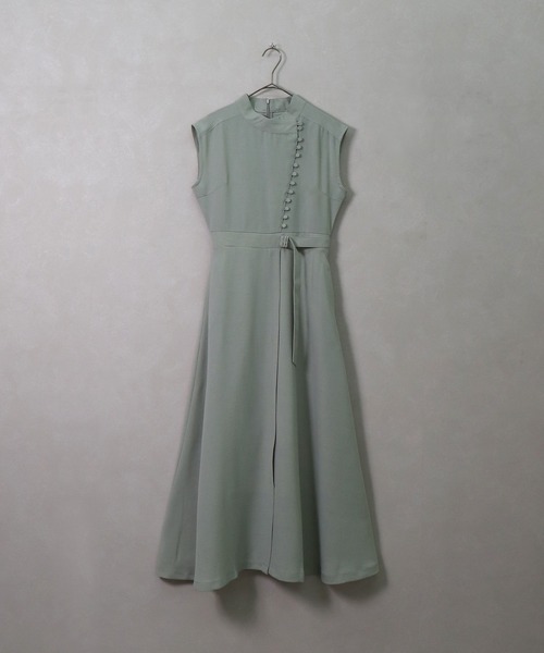 &g'aime（アンジェム）の「【&g'aime】シャツロングワンピース（ワンピース・レディース・ブラック/ライトグリーン/グレイッシュベージュ/テラコッタ・FREE）」の14枚目の写真