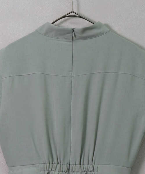 &g'aime（アンジェム）の「【&g'aime】シャツロングワンピース（ワンピース・レディース・ブラック/ライトグリーン/グレイッシュベージュ/テラコッタ・FREE）」の7枚目の写真