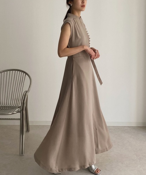 &g'aime（アンジェム）の「【&g'aime】シャツロングワンピース（ワンピース・レディース・ブラック/ライトグリーン/グレイッシュベージュ/テラコッタ・FREE）」の19枚目の写真