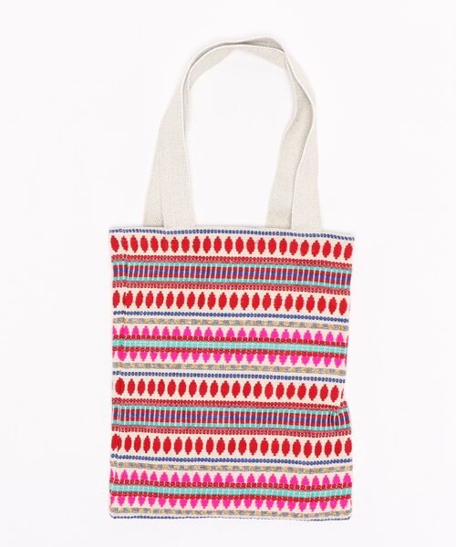 koe（コエ）の「エスニックジャガードトートバック*（トートバッグ・レディース・C/B/D/A/E・FREE）」の3枚目の写真