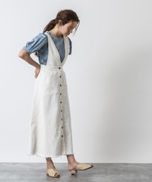 ALLUMER | 10オンスデニムジャンパースカート(ジャンパースカート)