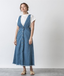 ALLUMER | 10オンスデニムジャンパースカート(ジャンパースカート)