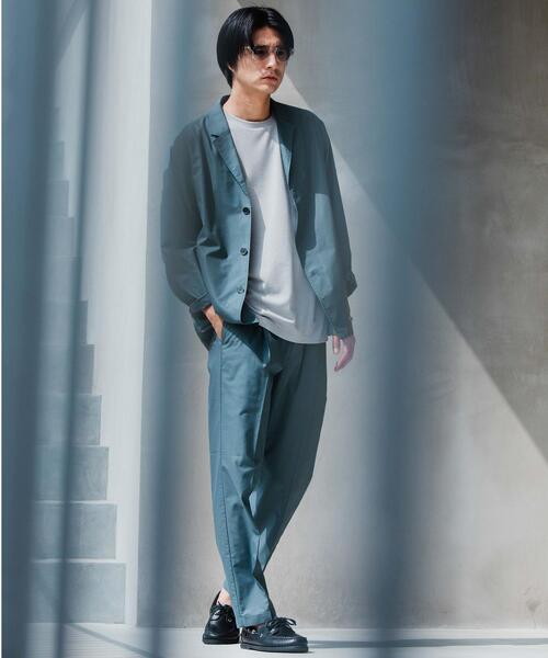 green label relaxing（グリーンレーベルリラクシング）の「CM ドライ TC 1プリーツ イージーパンツ 9分丈（その他パンツ・メンズ・ブラック/コバルトブルー/モカ・X-LARGE/MEDIUM/LARGE/SMALL）」の16枚目の写真