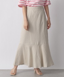 LOWRYS FARM | 麻混キリカエマーメイドスカート　948631(スカート)
