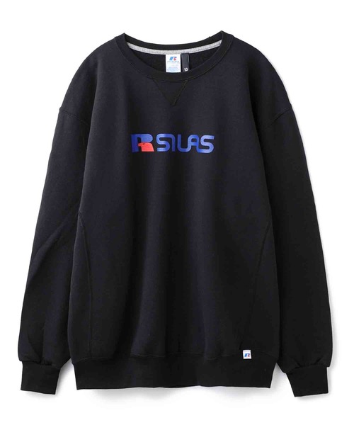 SILAS（サイラス）の「SILASxRUSSELL SWEATSHIRT HUMAN FIGURE（スウェット・メンズ・アッシュ/ブラック/ネイビー・LARGE/X-LARGE/MEDIUM）」の9枚目の写真