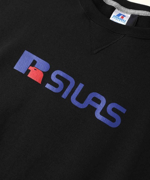 SILAS（サイラス）の「SILASxRUSSELL SWEATSHIRT HUMAN FIGURE（スウェット・メンズ・アッシュ/ブラック/ネイビー・LARGE/X-LARGE/MEDIUM）」の13枚目の写真