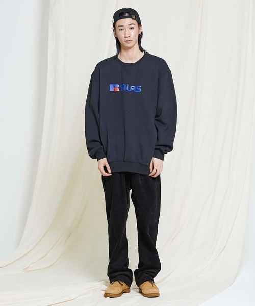 SILAS（サイラス）の「SILASxRUSSELL SWEATSHIRT HUMAN FIGURE（スウェット・メンズ・アッシュ/ブラック/ネイビー・LARGE/X-LARGE/MEDIUM）」の19枚目の写真