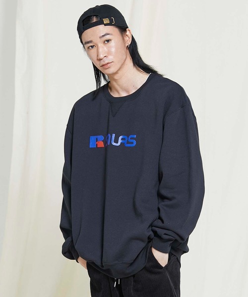 SILAS（サイラス）の「SILASxRUSSELL SWEATSHIRT HUMAN FIGURE（スウェット・メンズ・アッシュ/ブラック/ネイビー・LARGE/X-LARGE/MEDIUM）」の21枚目の写真