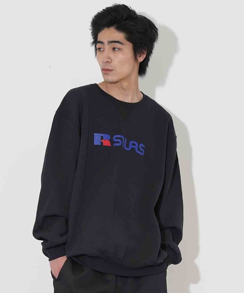 SILAS（サイラス）の「SILASxRUSSELL SWEATSHIRT HUMAN FIGURE（スウェット・メンズ・アッシュ/ブラック/ネイビー・LARGE/X-LARGE/MEDIUM）」の17枚目の写真