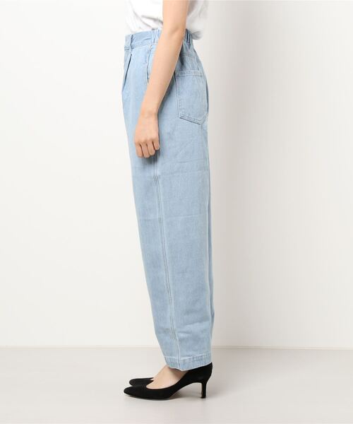 RETRO GIRL（レトロガール）の「コクーンルーズパンツ（デニムパンツ・レディース・グリーン/ライトブルー/ダークブルー/ベージュ・FREE）」の21枚目の写真