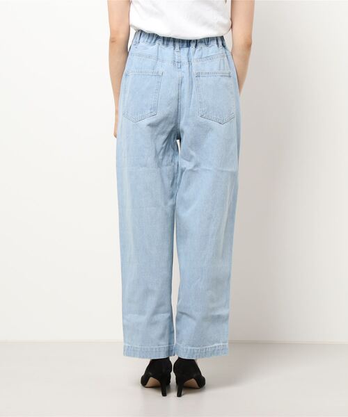 RETRO GIRL（レトロガール）の「コクーンルーズパンツ（デニムパンツ・レディース・グリーン/ライトブルー/ダークブルー/ベージュ・FREE）」の22枚目の写真