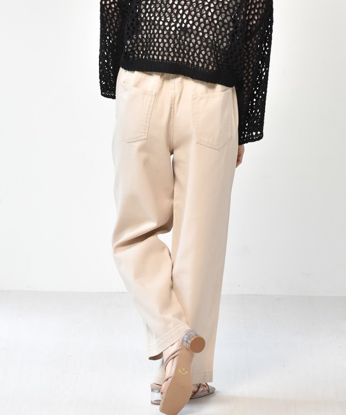 RETRO GIRL（レトロガール）の「コクーンルーズパンツ（デニムパンツ・レディース・グリーン/ライトブルー/ダークブルー/ベージュ・FREE）」の14枚目の写真