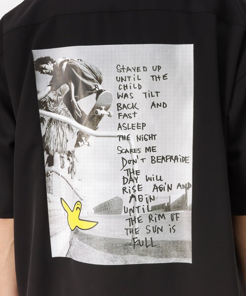 Mark Gonzales（マーク・ゴンザレス）の「半袖ワークシャツ（シャツ/ブラウス・メンズ・ホワイト/ブラック/ベージュ・L/XL/M）」の16枚目の写真