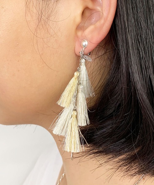 タッセル イヤリング Es 4795 イヤリング Chan Luu チャンルー のファッション通販 Zozotown