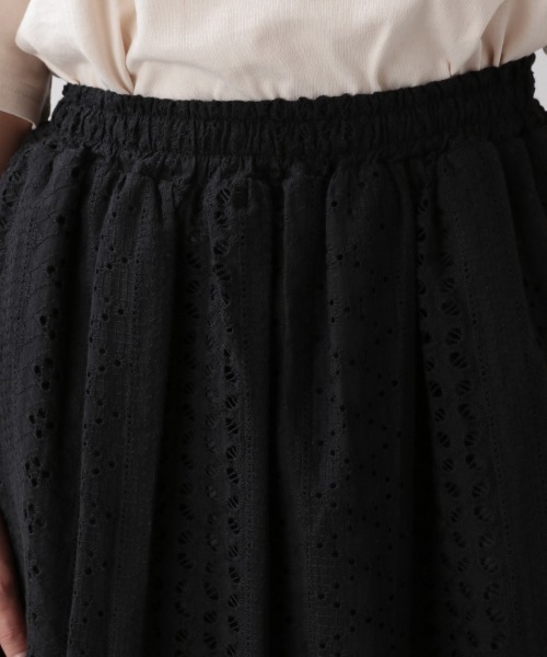RAGEBLUE(レイジブルー)の「コットンレーススカート/954967(スカート・レディース・ホワイト/ブラック・FREE)」の15枚目の写真