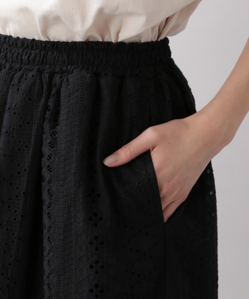 RAGEBLUE(レイジブルー)の「コットンレーススカート/954967(スカート・レディース・ホワイト/ブラック・FREE)」の16枚目の写真