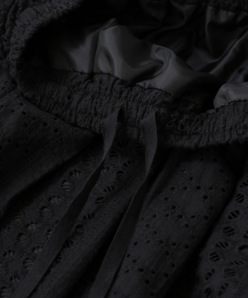 RAGEBLUE(レイジブルー)の「コットンレーススカート/954967(スカート・レディース・ホワイト/ブラック・FREE)」の18枚目の写真