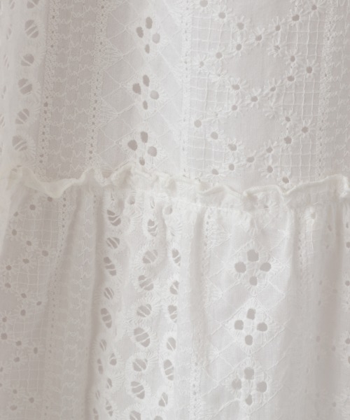 RAGEBLUE(レイジブルー)の「コットンレーススカート/954967(スカート・レディース・ホワイト/ブラック・FREE)」の21枚目の写真