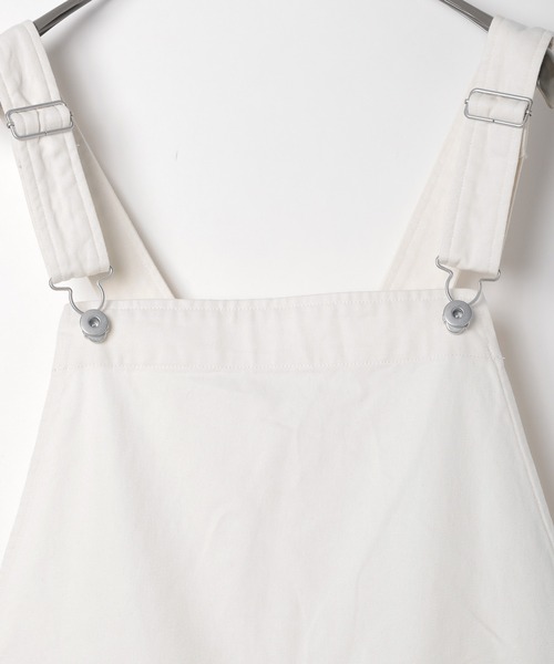 PAGEBOY（ページボーイ）の「ボーイズオーバーオール（サロペット/オーバーオール・レディース・ブラック/アイボリー・FREE）」の7枚目の写真