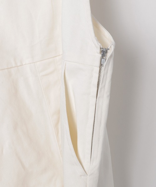 PAGEBOY（ページボーイ）の「ボーイズオーバーオール（サロペット/オーバーオール・レディース・ブラック/アイボリー・FREE）」の8枚目の写真