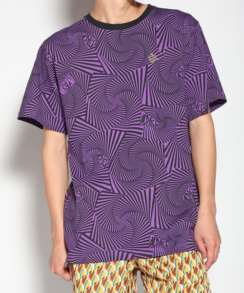ALDIES(アールディーズ)の「Rotation T / ローテーションT(Tシャツ/カットソー・メンズ・パープル/イエロー/ブルー/ホワイト・LARGE/MEDIUM/X-LARGE/SMALL)」の3枚目の写真