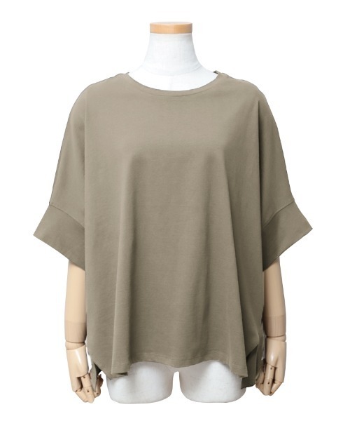 reca（レカ）の「ドルマンワイドカットソー（Tシャツ/カットソー・レディース・オフホワイト/ブラック/グレイッシュベージュ・FREE）」の22枚目の写真