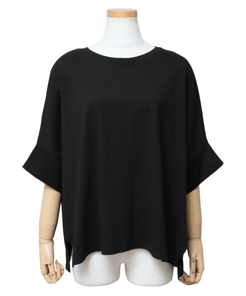 reca（レカ）の「ドルマンワイドカットソー（Tシャツ/カットソー・レディース・オフホワイト/ブラック/グレイッシュベージュ・FREE）」の12枚目の写真