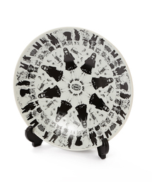 レア！ヒグチユウコ×mmts 猫10匹 九谷焼プレート mmts（マミタス）の「ヒグチユウコ×mmts / 猫10匹 九谷焼 プレート