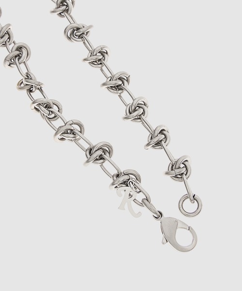 RAF SIMONS（ラフシモンズ）の「Charm necklace（ネックレス・メンズ・グリーン/ピンク系その他・ONE SIZE）」の4枚目の写真